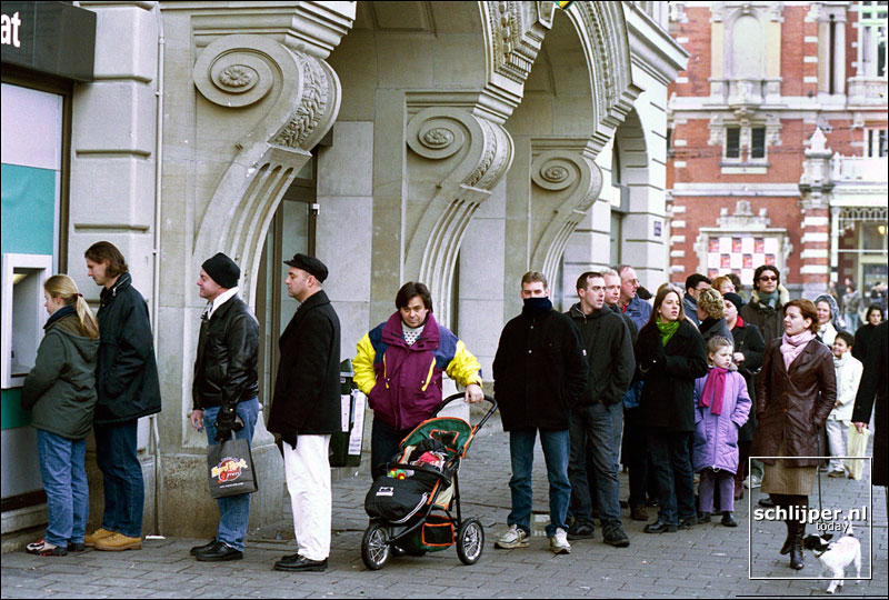 Nederland, Amsterdam, 1 januari 2002