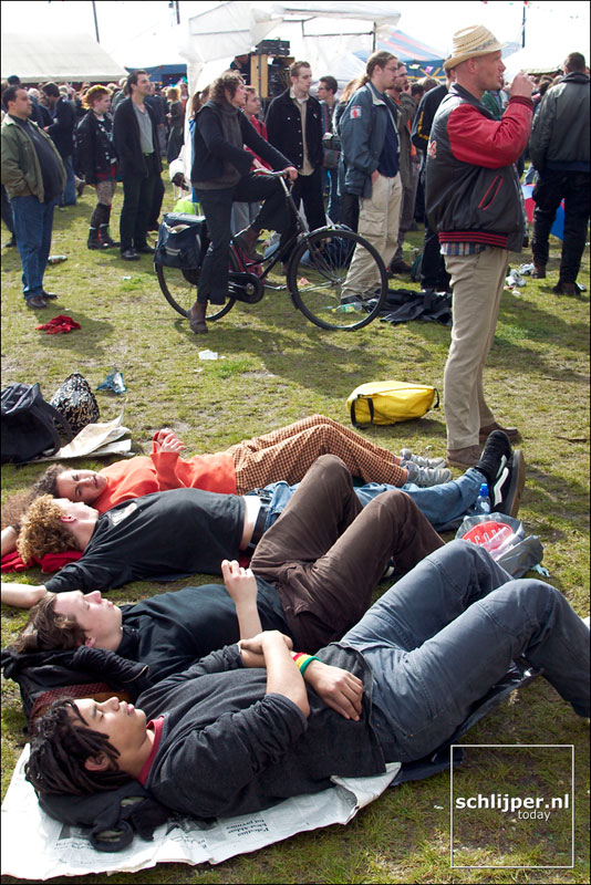 Nederland, Amsterdam, 30 april 2003