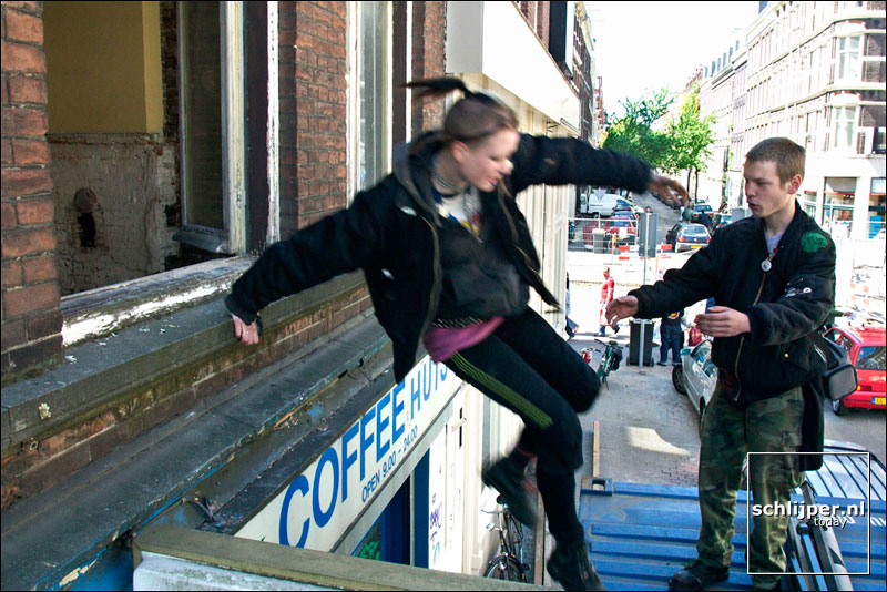 Nederland, Amsterdam, 10 mei 2003