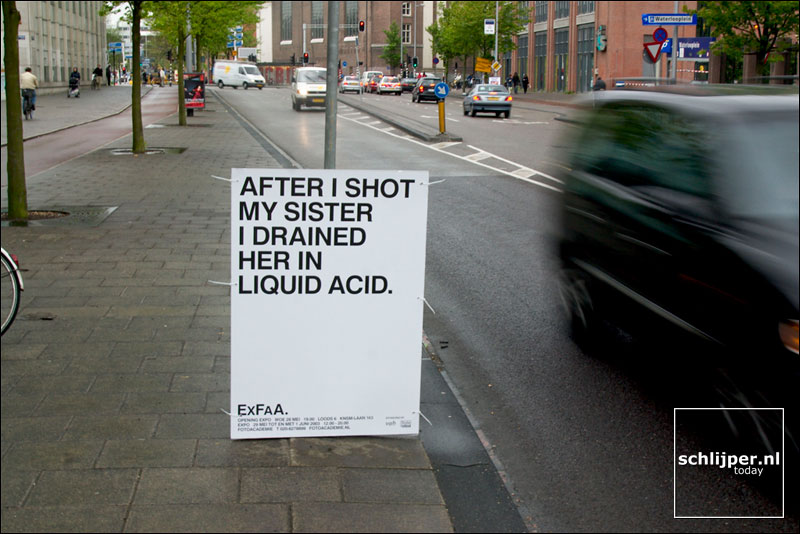 Nederland, Amsterdam, 20 mei 2003