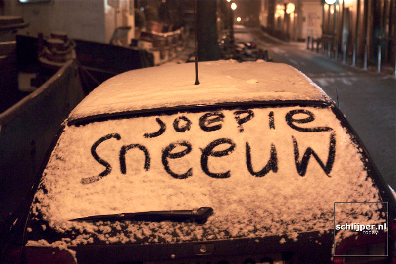 Nederland, Amsterdam, 4 januari 2004