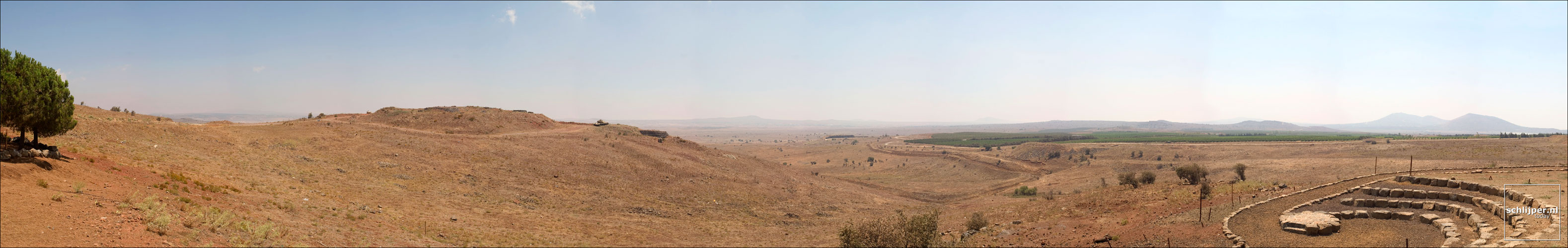 Israel, Golan Hoogvlakte, 14 augustus 2004