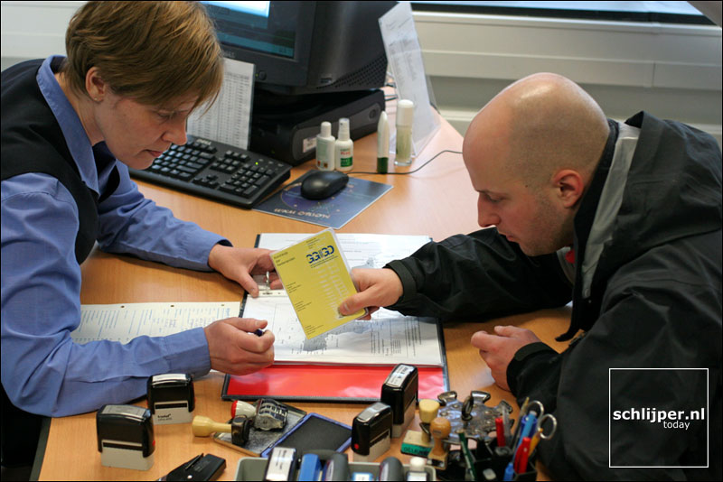 Nederland, Schiphol, 21 februari 2005