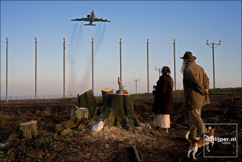 Nederland, Schinveld, 16 januari 2006