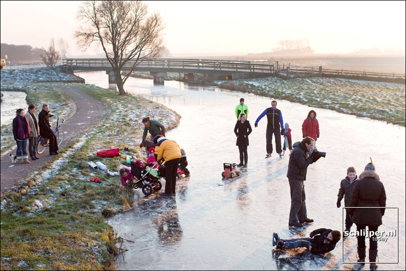 Nederland, Broek in Waterland, 30 december 2008
