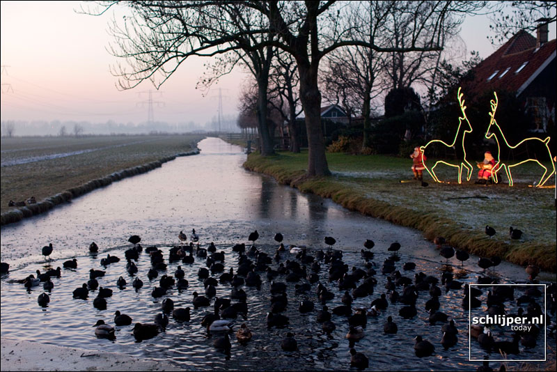 Nederland, Zunderdorp, 30 december 2008