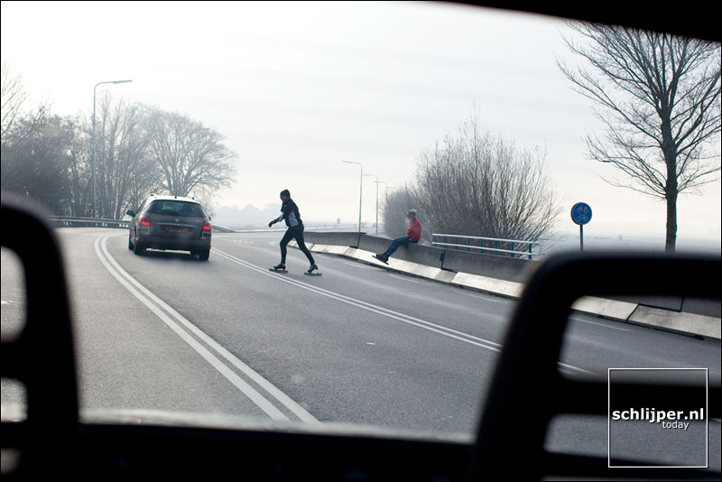 Nederland, Monnickendam, 8 januari 2009