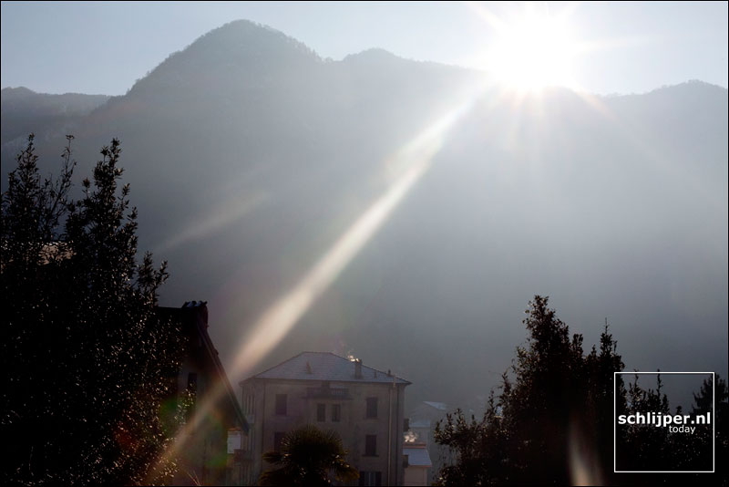 Italië, Caldè, 20 december 2009
