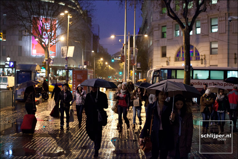 Spanje, Barcelona, 1 februari 2012