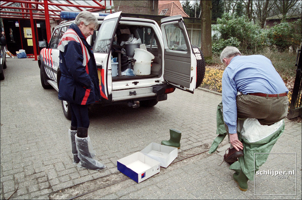 Nederland, Rhenen, 25 maart 2001
