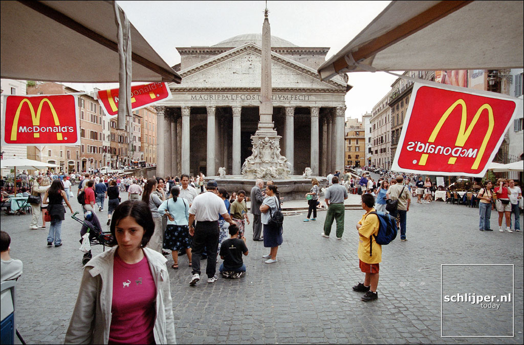 Italie, Rome, 11 juni 2001.