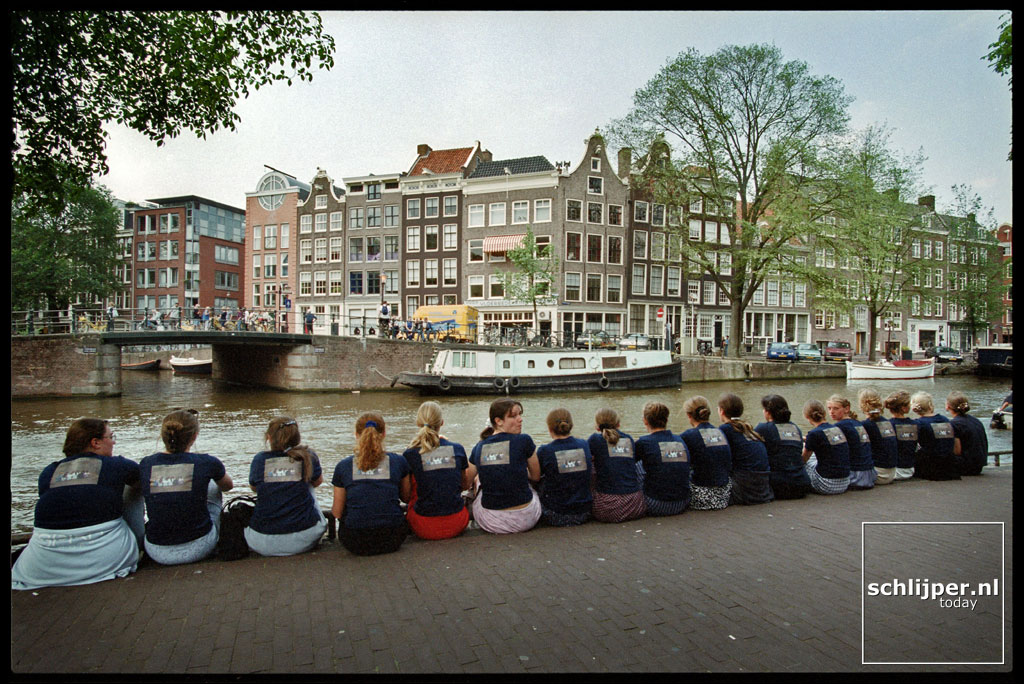 Nederland, Amsterdam, 17 juli 2001.