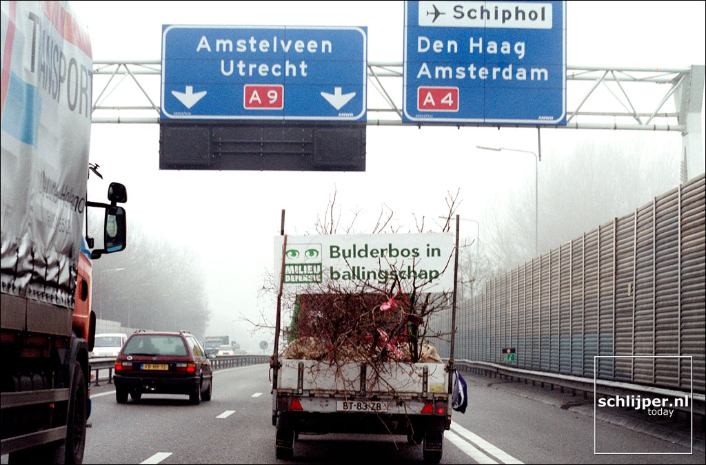 Nederland, Badhoevedorp, 14 januari 2002