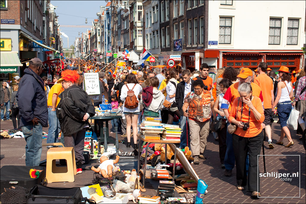 Nederland, Amsterdam, 30 april 2011