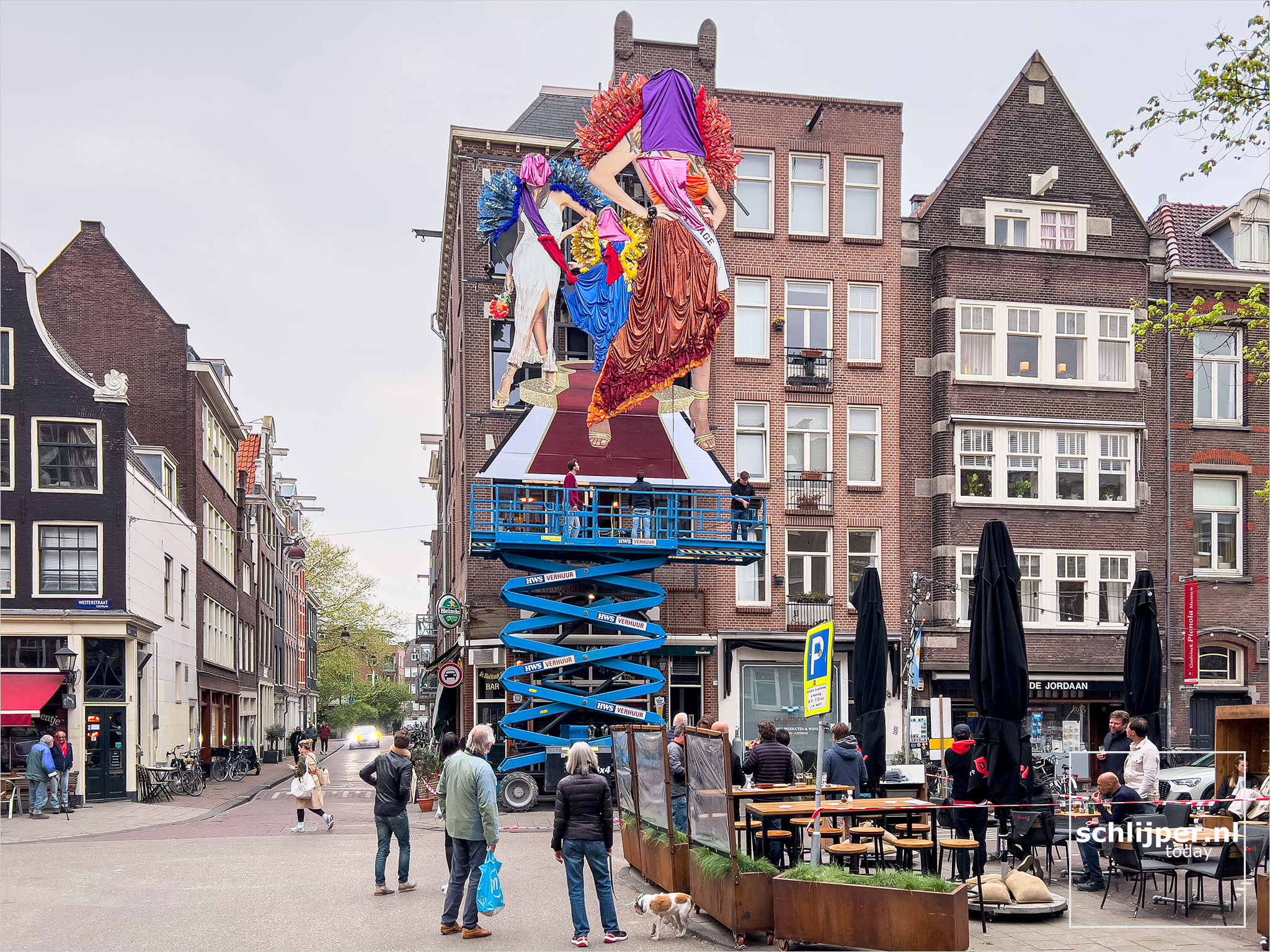The Netherlands, Amsterdam, 25 april 2022