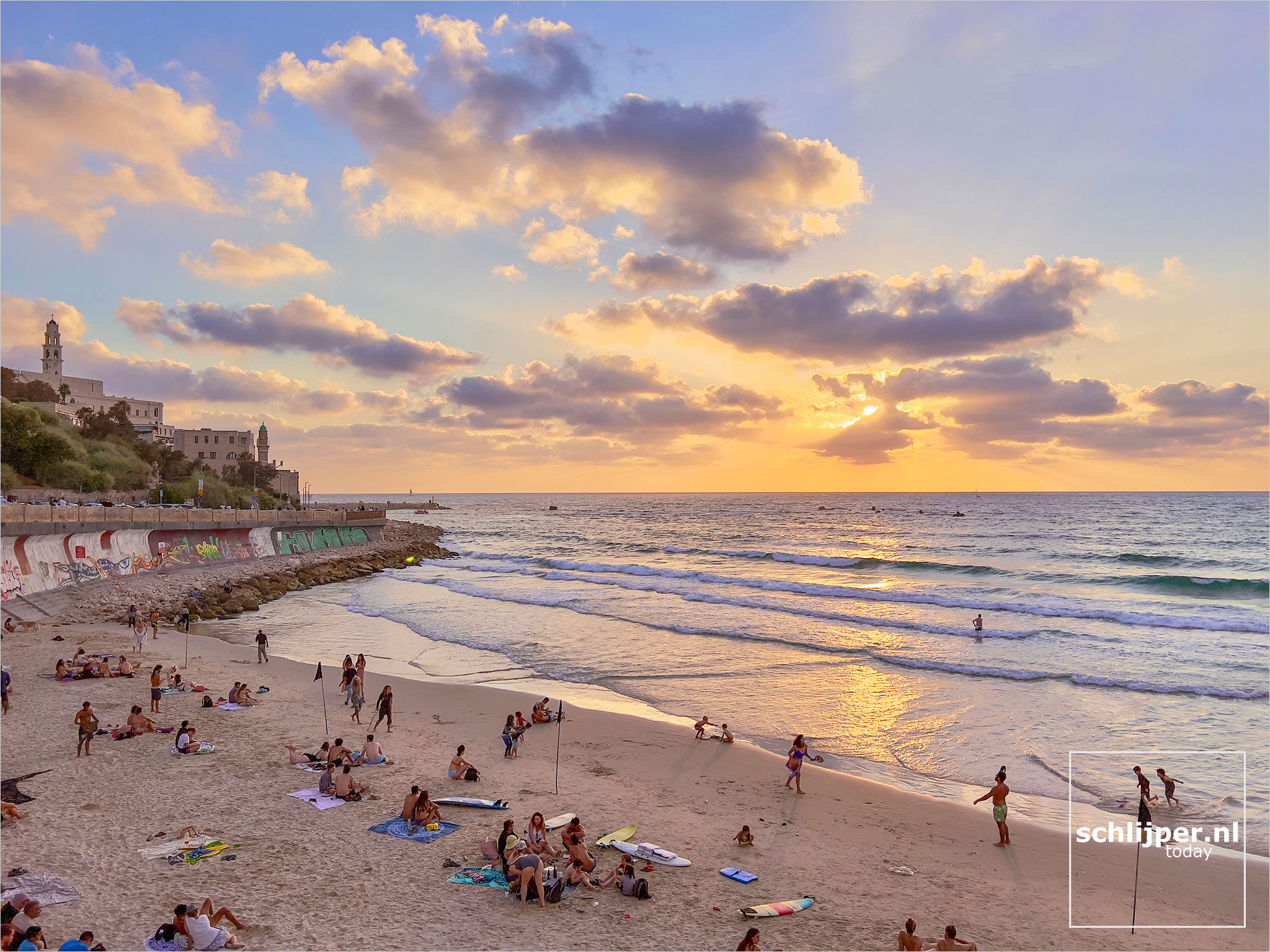Israel, Tel Aviv - Yafo, 13 juli 2022