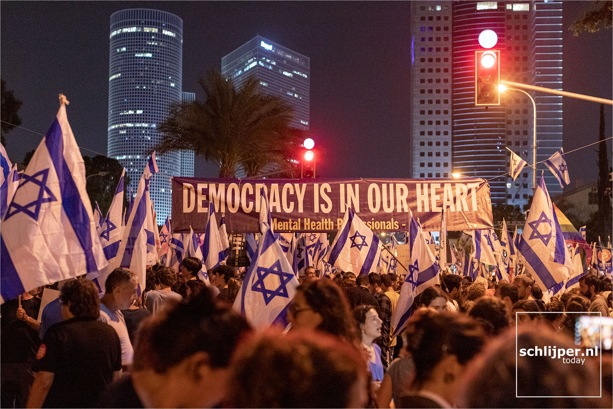 Israel, Tel Aviv, 8 april 2023