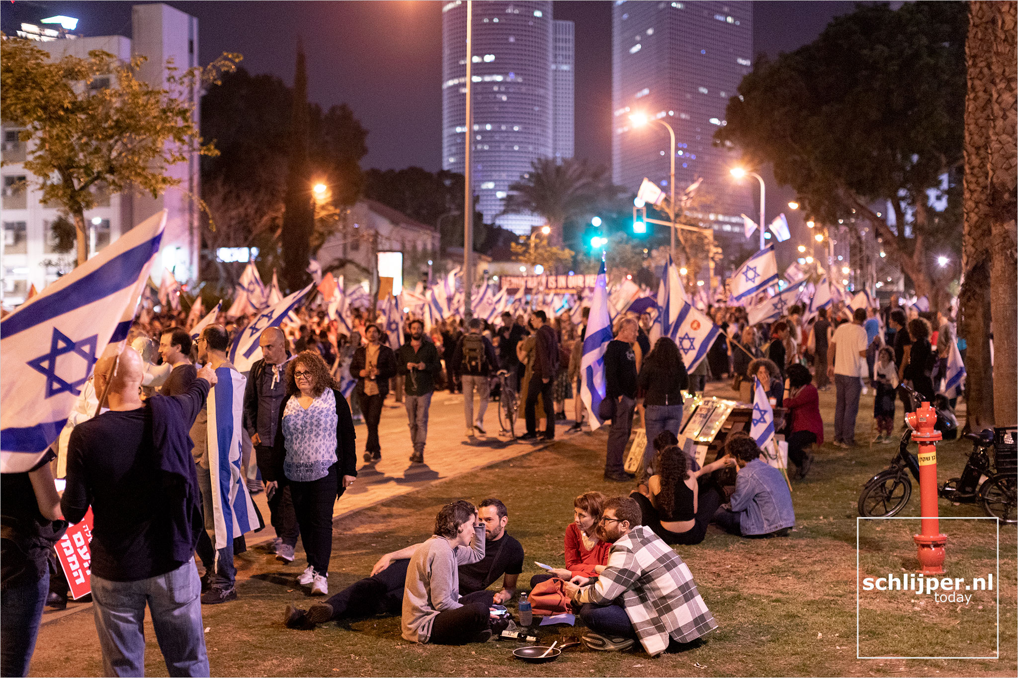 Israel, Tel Aviv, 8 april 2023