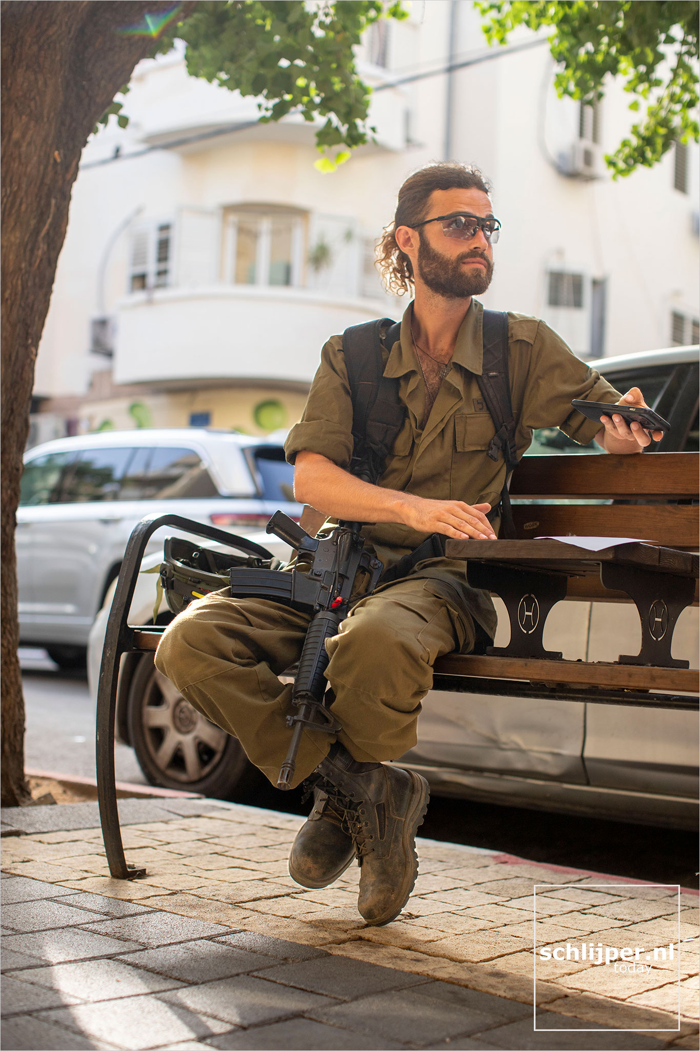 Israel, Tel Aviv, October 8, 2024