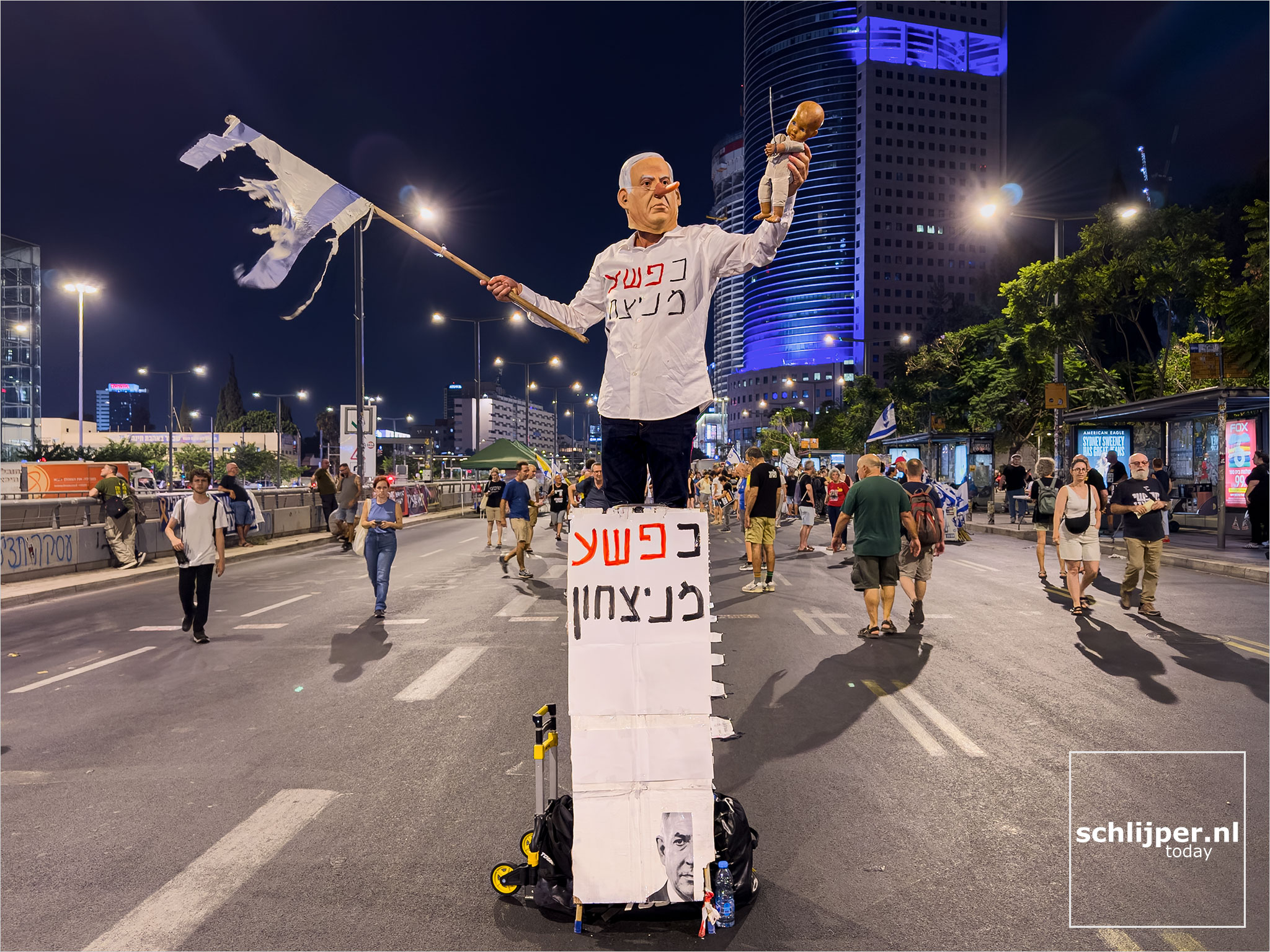 Israel, Tel Aviv, August 23, 2025