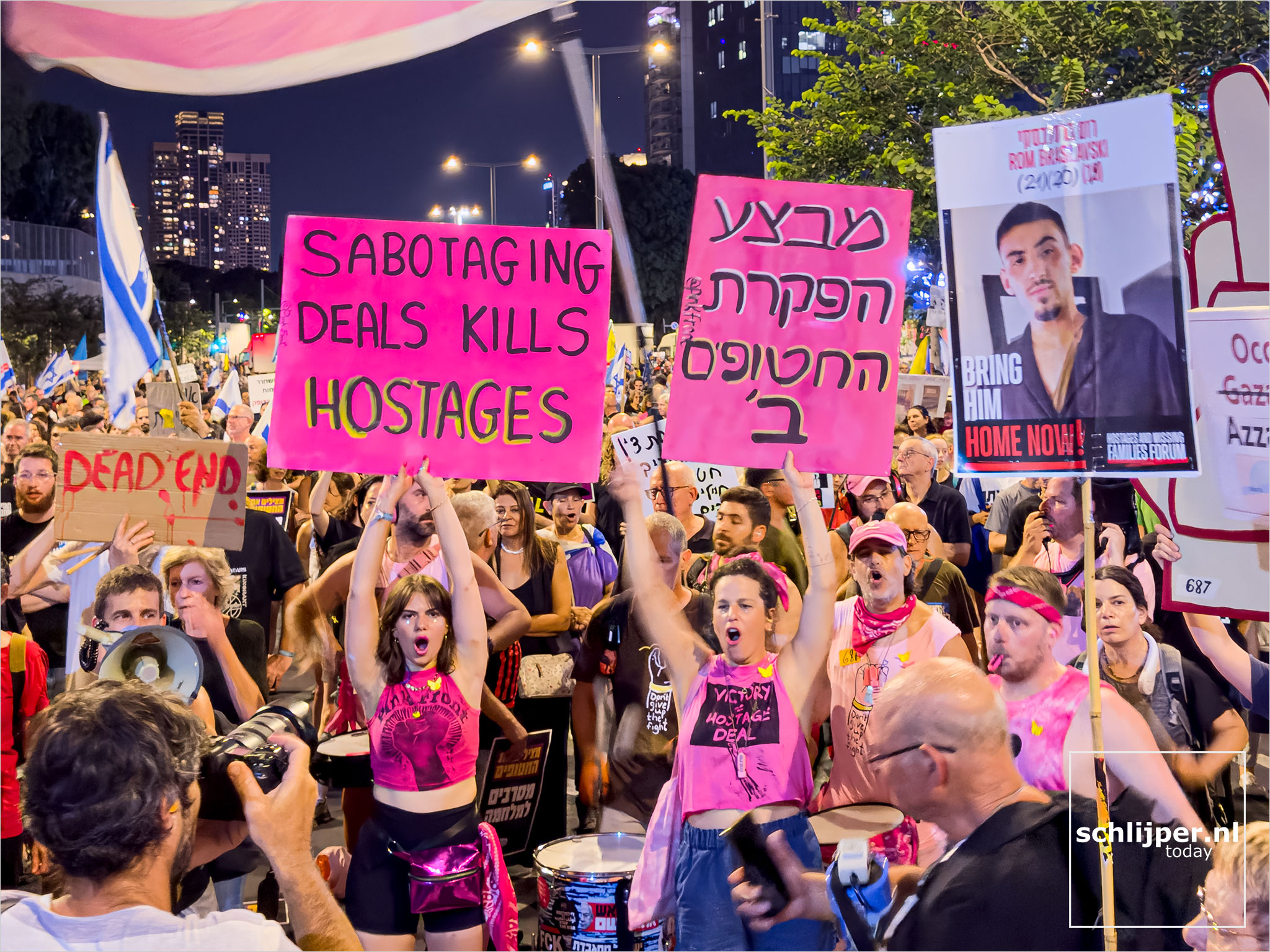 Israel, Tel Aviv, August 23, 2025