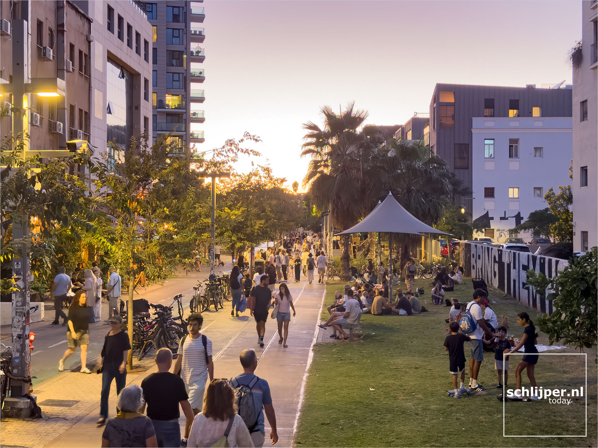 Israel, Tel Aviv, October 14, 2025