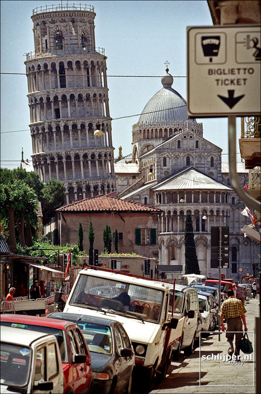 Italie, Pisa, 7 juni 2001.