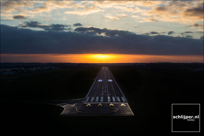Nederland, Lelystad Airport, 30 december 2014